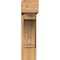 Ekena Millwork Imperial Block Smooth Bracket w/ Offset Brace, Western Red Cedar, 7 1/2"W x 24"D x 28"H BKT0806X24X28IMP05SWR - alternate 3
